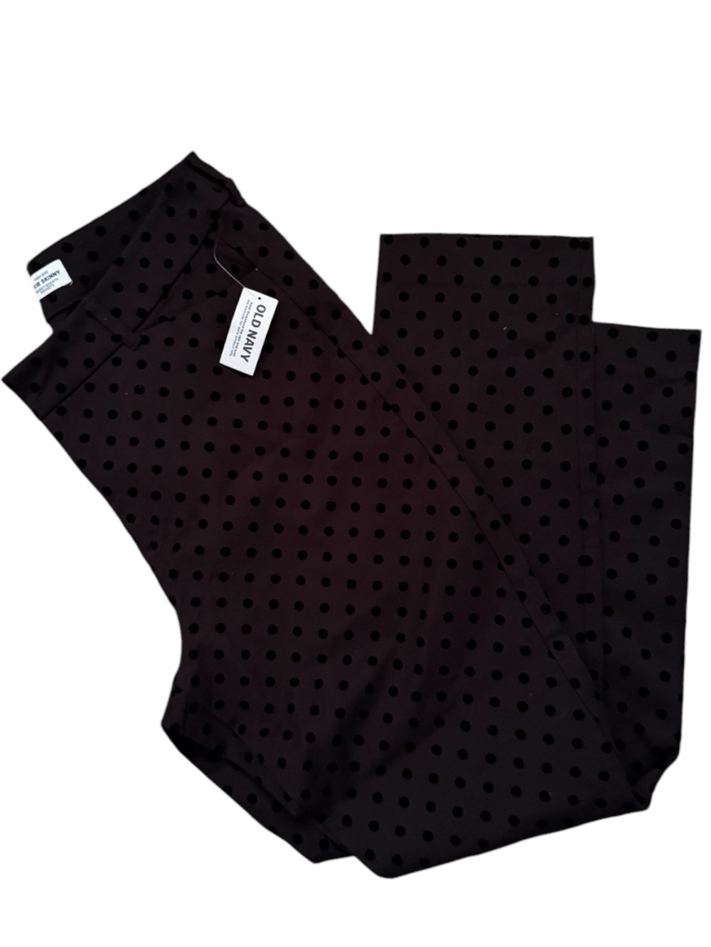 Old Navy Black Eyelet Ponte Pants